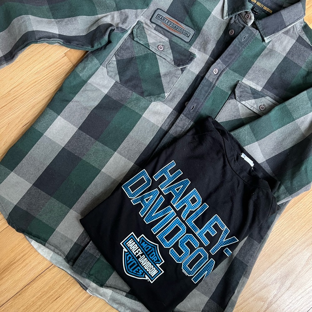 Package deal! 2 Harley Davidson shirts